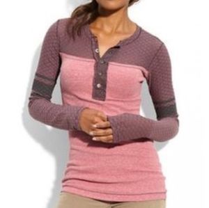 Free People Lace Rocker Raglan Thermal